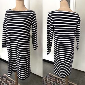 Muji boat neck cotton dress